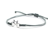 BICICLETA - pulsera bici plata 13mm